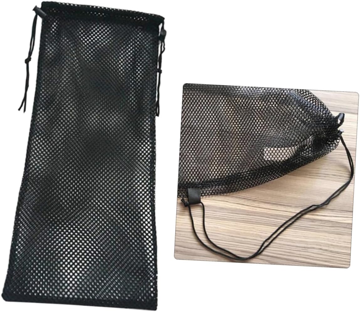 Gatuida 2pcs Drawstring Mesh Bags for Snorkeling Gear Lightweight and Portable Swim Backpack for Diving Beach Outings and Water Sports and Protective Design