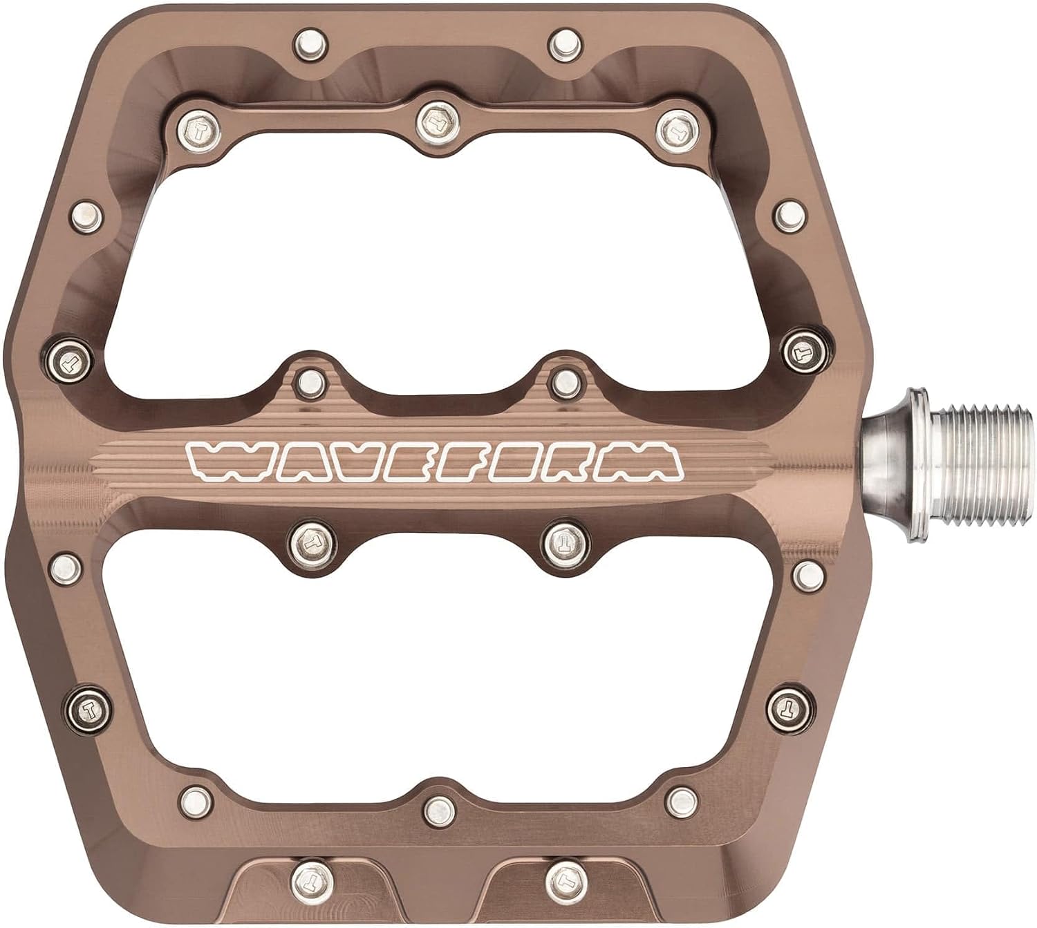 Wolf Tooth Waveform Aluminum Pedals - Small - Espresso