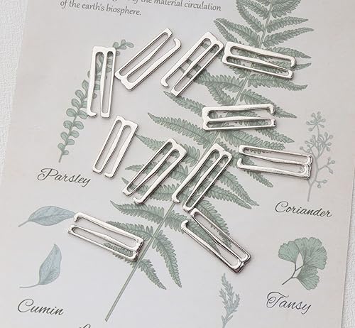 Miniatura 4 de sowaka 30 piezas de ganchos de metal para sujetador, ganchos de ajuste para bikini, brasier de costura, tops halter para vestido de baño