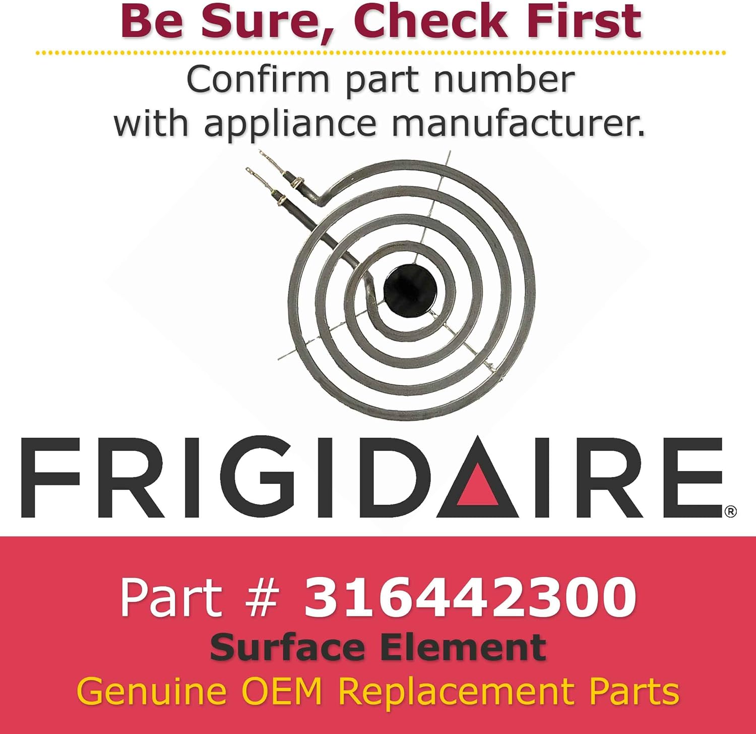 Frigidaire Broan 316442300 Surface Element for 8 inch burner on the range : Appliances