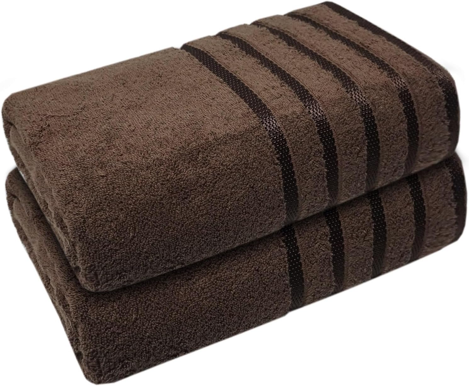 Casabella Luxury Bath sheets 90x180 cm 100 Cotton Pack of 2 Bath