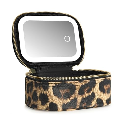 Extrei Gent Small Makeup Bag Travel Train Case