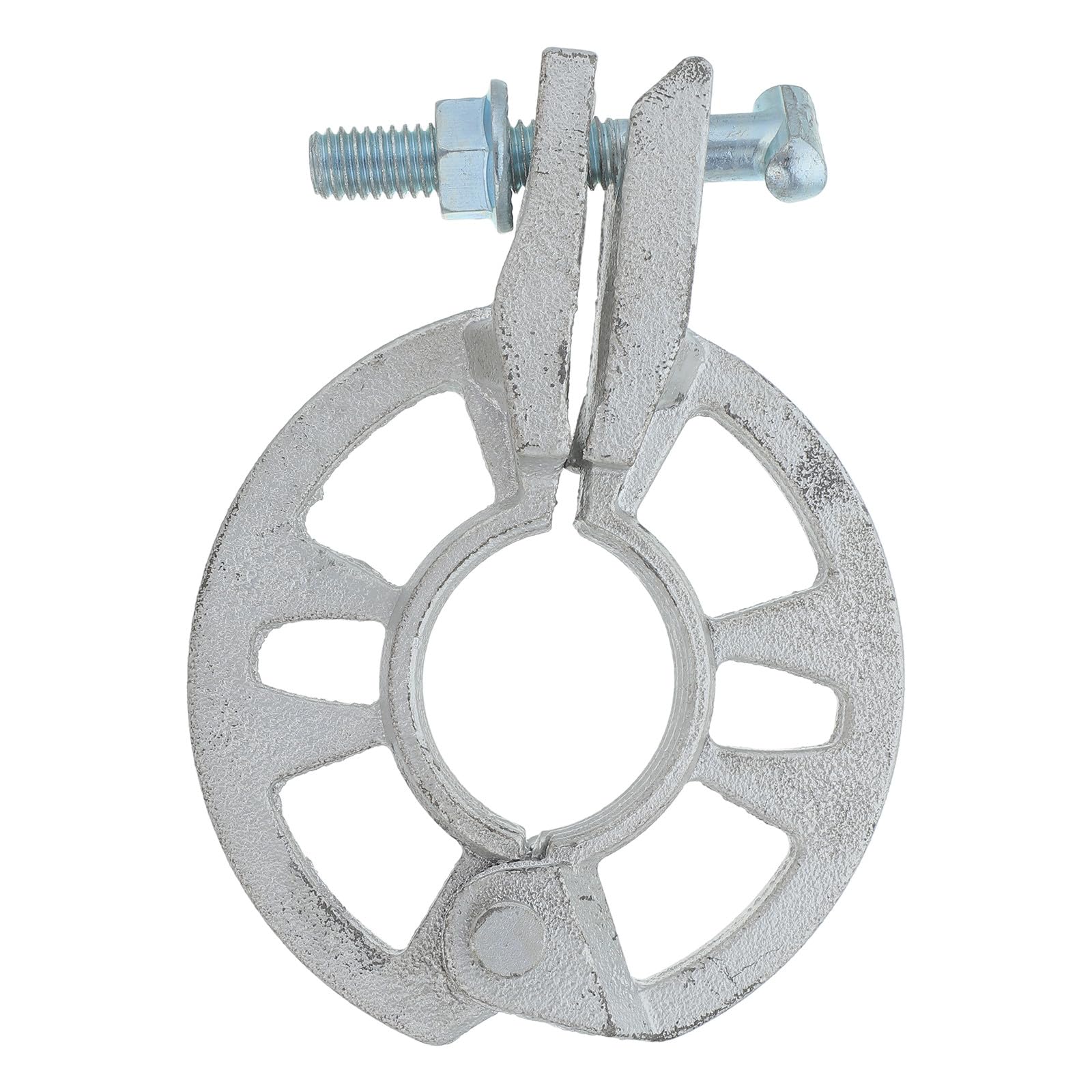 Fixation plaque ronde pour échafaudage pour éviter les montages lents en théâtre
