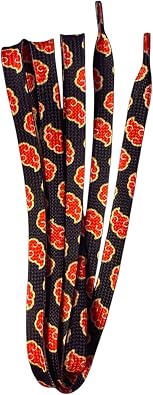 KOZUKI Anime Shoe Laces Japanese Shoe Laces Colorful Printed Shoelaces Wide Flat Shoe Laces for Sneakers Anime Accessories