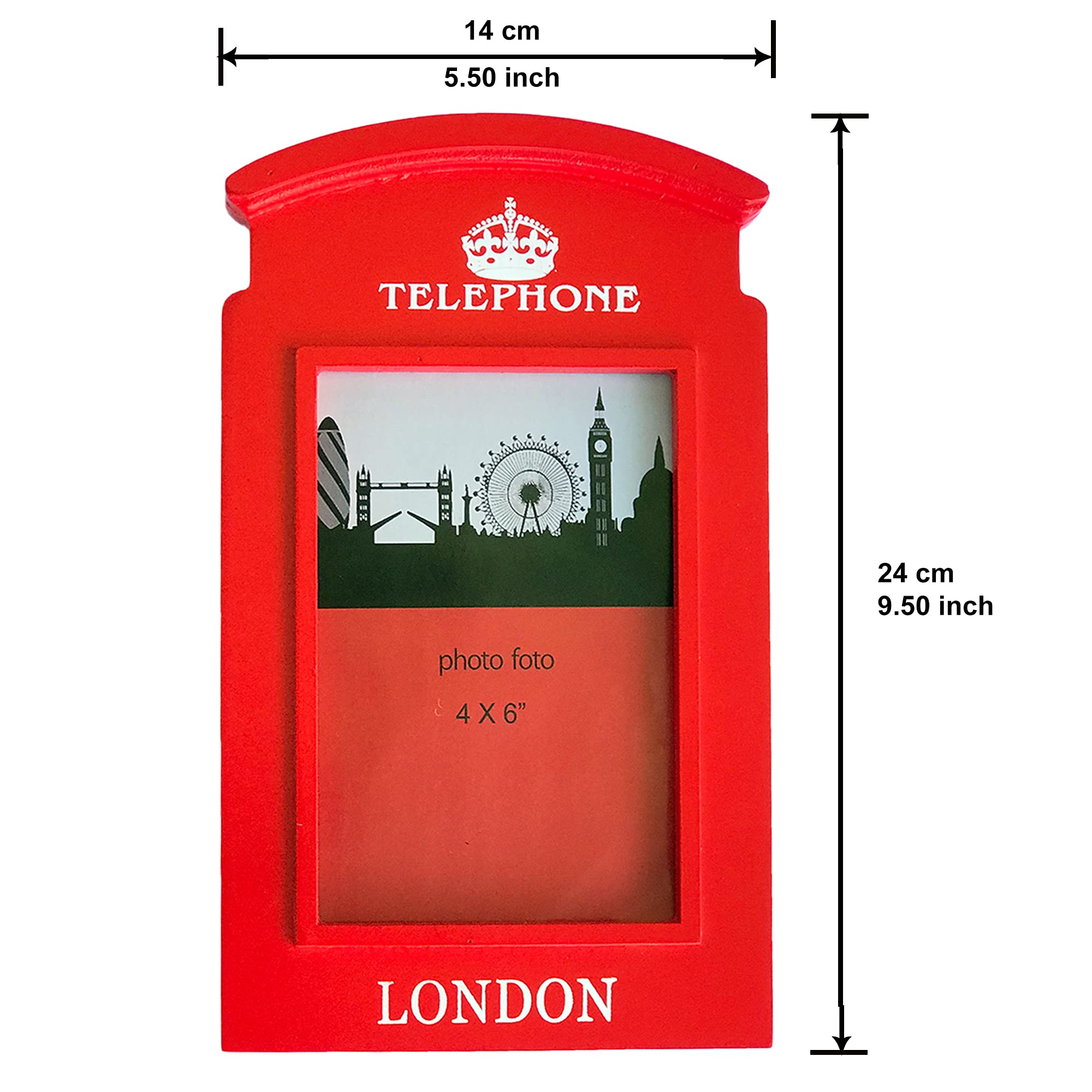 Cabina Di Telefono Rossa a Londra Fotografia Stock - Immagine di cabina