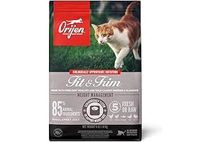 ORIJENS FIT & TRIM DRY CAT FOOD FOR ADULT CATS
