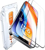 Vista 9 de UltraGlass UNBREAK TOP 9H+ - Protector de pantalla de vidrio para iPhone 12 Pro Max [grado militar inastillable y máxima durabilidad] Vidrio