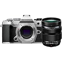OM SYSTEM Fotocamera OM-5 con sistema Micro Quattro Terzi, incl obiettivo M Zuiko Digital ED 12