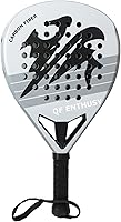 Vista 10 de Padel Racket, Carbon Fiber Surface Padel Racquet, Lightweight, Ideal for Training/Matches