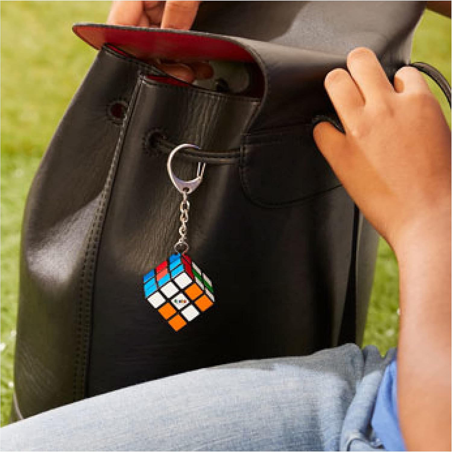 Spin Master 6064000 Rubiks 1 x 1 x 1 inches Keychain Cube
