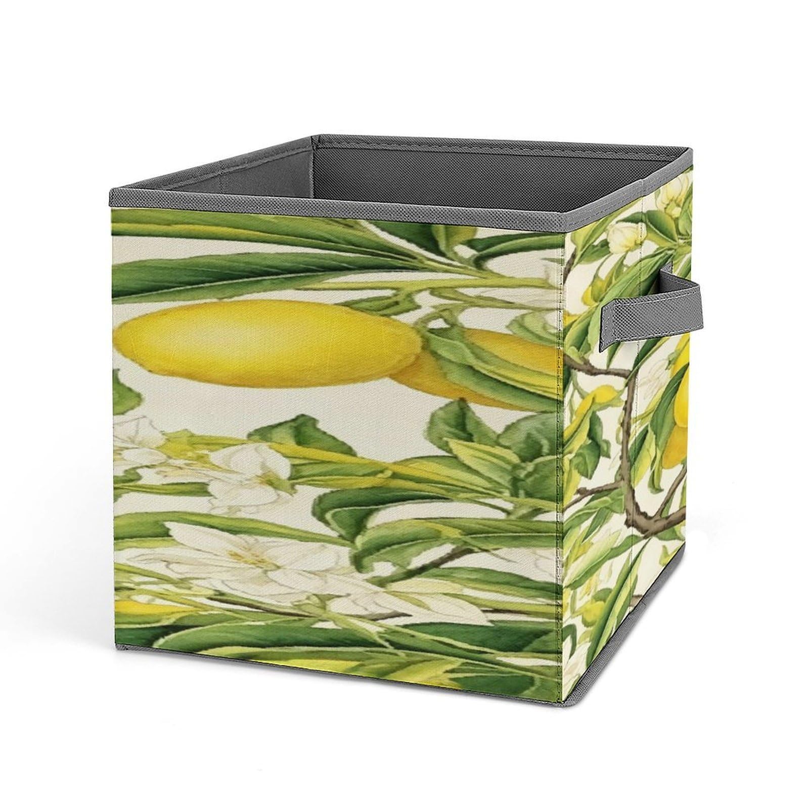 Fekiloot Style Lemon Tree Storage Bins Storage Baskets