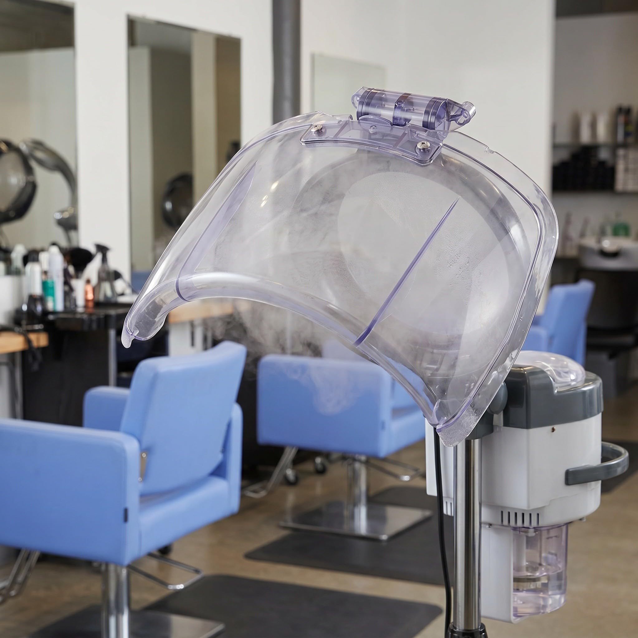 Toddmomy Haardampfgerät mit Heizhaube, Hitzebehandlungshaube für die Haarpflege zu Hause, Abdeckung für Tiefenpflegeöl, Dauerwellen und Färbebehandlung
