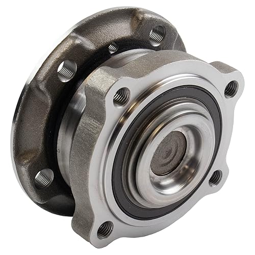 Miniatura 270 de TRQ Juego de 2 rodamientos de rueda delantera y conjunto de cubo compatible con Ford Mustang 2005-2007 2005-2014