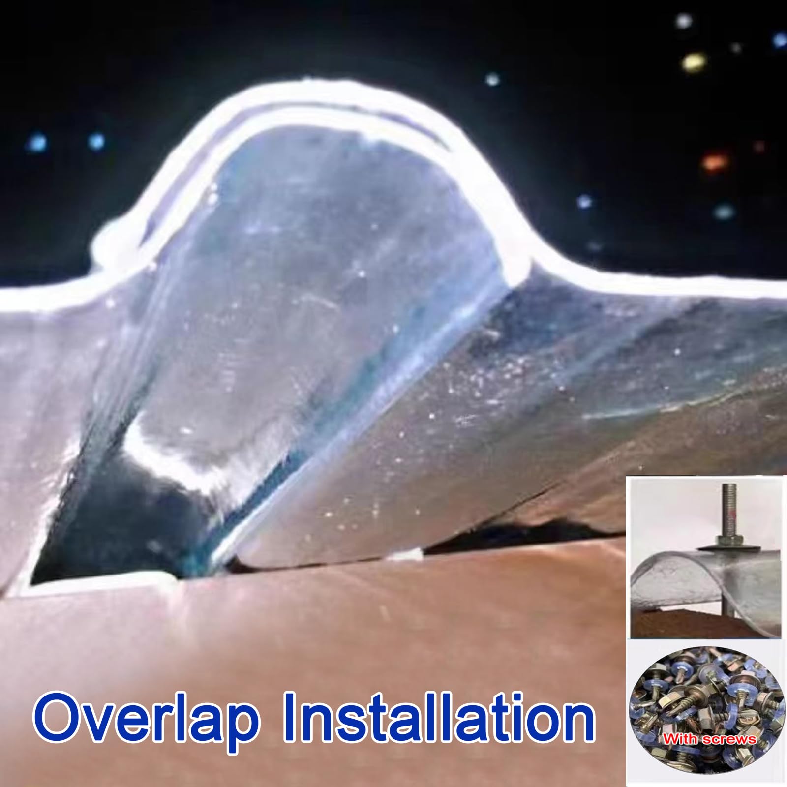 Placa de Iluminación Natural Frp de Protección UV y Resistencia a la Lluvia,Paneles de Techo Sólidas de Fibra de Vidrio Ignífugas,Chapa Ondulada Silenciosos y Autolimpiantes (0.9x0.7m,10 Pcs)