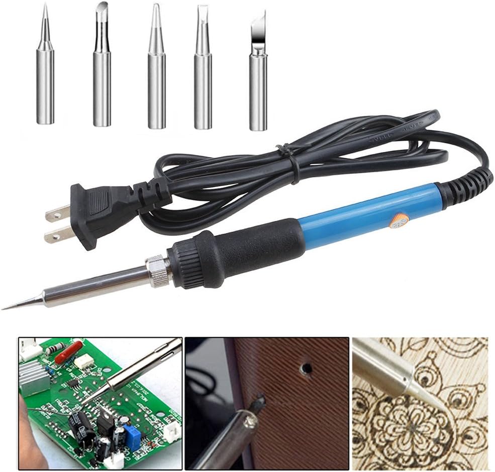 2 Function Soldering Pen Set Wood Burner Technician Working Tool Temperature Adjustable Widely used for Beginner and professional usage, hobbies, kits, radios, Pyrography Art Project, electronics work