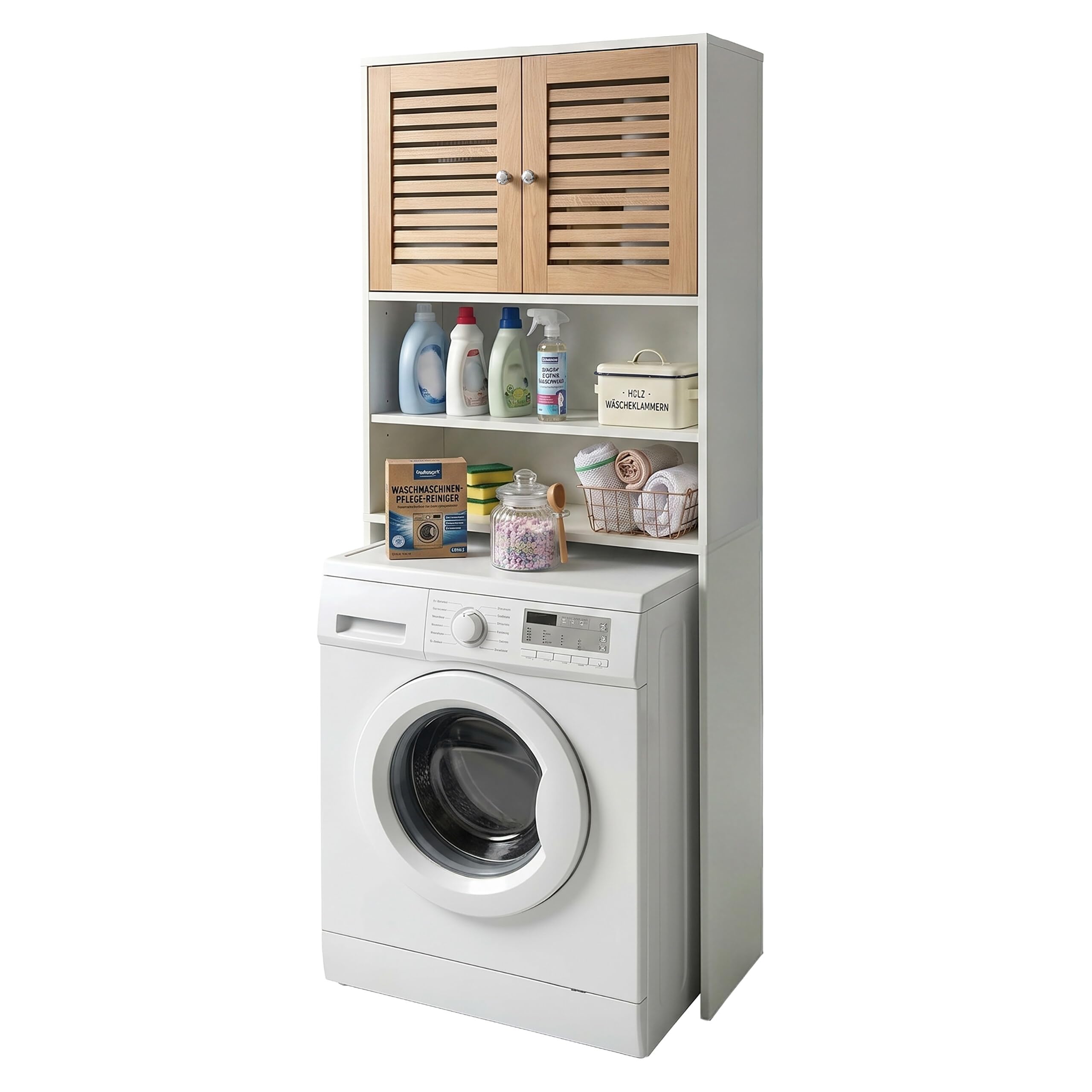 relaxdays meuble au-dessus du lave-linge