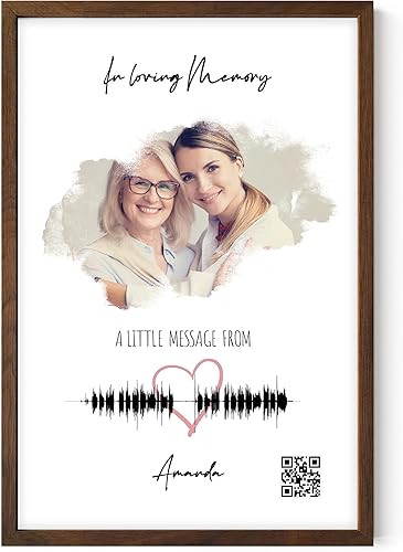 Young Blossom Póster artístico personalizado de ondas sonoras, imágenes de carga de carteles personalizados en acuarela, regalos conmemorativos por