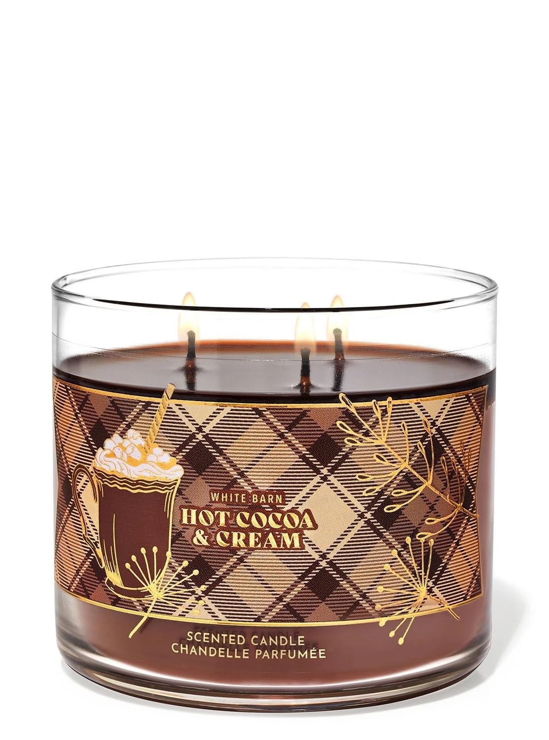 Amazon.co.jp: Bath & Body Works、White Barn 3芯キャンドル