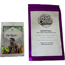 High Cheese Repacks Basketball Card Free Throw Mystery Pack, 1 Guranteed Autograph Basketball Card, 1 Mag Card Slab