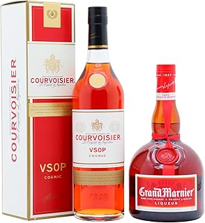 Courvoisier VSOP Cognac 70cl x 2 40 ABV Sidecar Cocktail Bundle