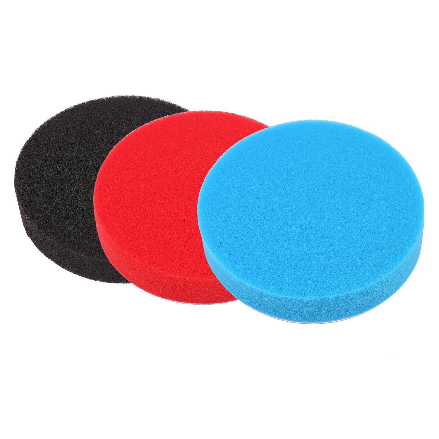 KATSU Tools 18 pezzi 150 mm 180 mm lucidatura lucidatura spugna pad M14 dischi di supporto kit carta vetrata autoadesivo per 5 pollici 6 pollici auto buffer DA doppia azione lucidatrice levigatura