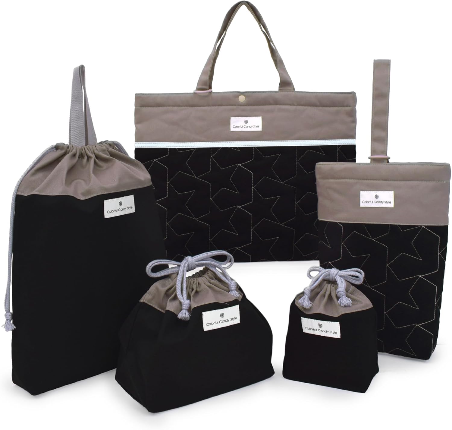 入園入学3点セット 手提げ 上履き袋 お着替え袋 さくらんぼの刺繍