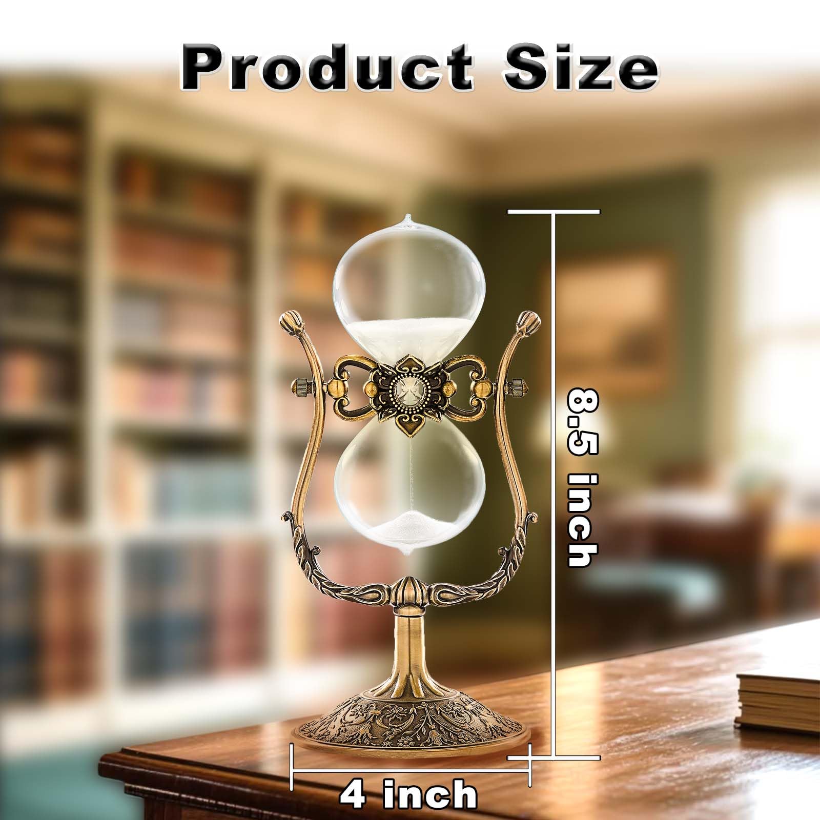Amazon.com: Hourglass Timer Sand Clock 60 Minutes, 360° Rotating
