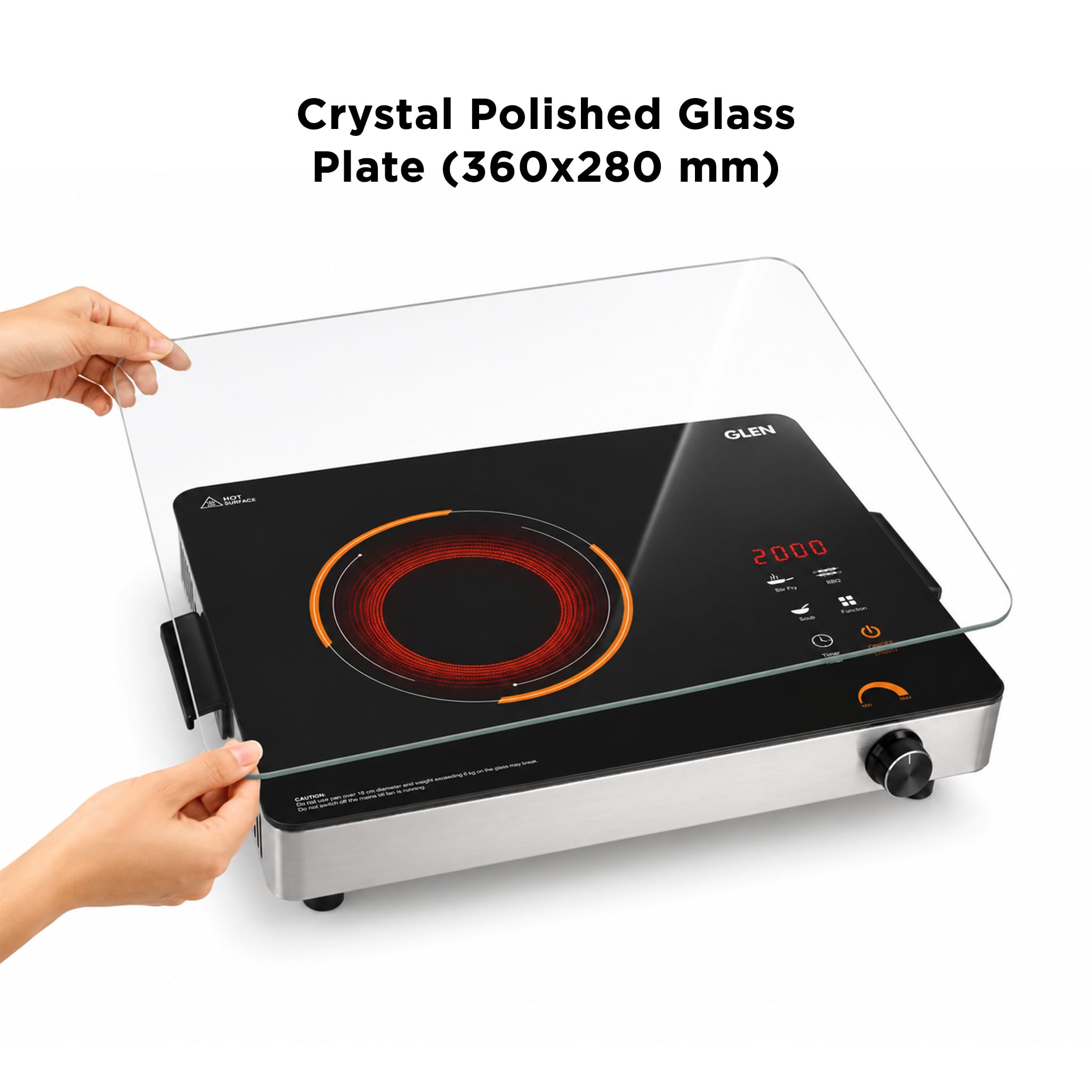Glen Infrared Cooktop - Touch Sensor & Digital Display -8