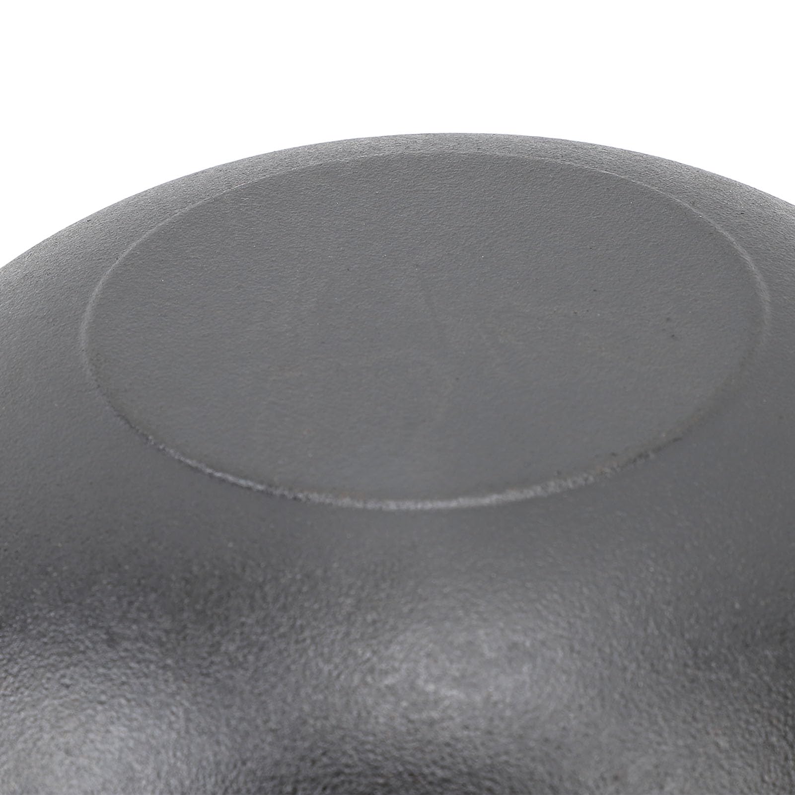 Żeliwna Patelnia Wok, 14 -calowa, Bez Kija, łatwa Gotowanie, Drewniana Pokrywka, smaż, Grillowanie, Parowanie, Głębokie Misek, Kuchenka Kuchenna (25CM)