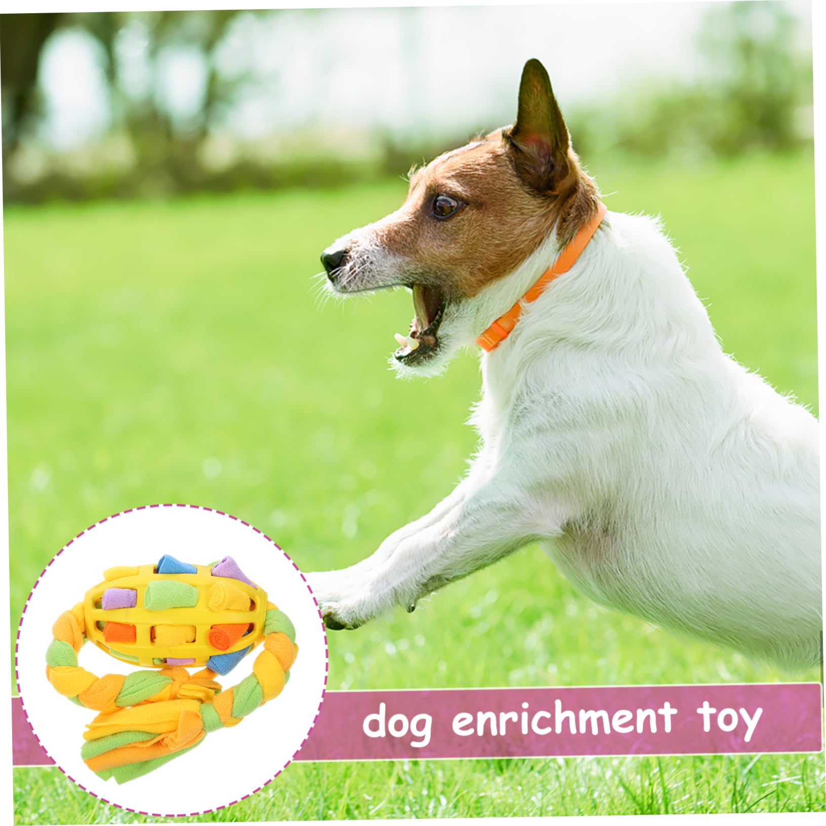 Kisangel 3pièces Boule Interactive pour Chiens Jouet Enrichissement Canin Distributeur De Nourriture Stimulateur Mental pour Chiots Et Chiens Adultes