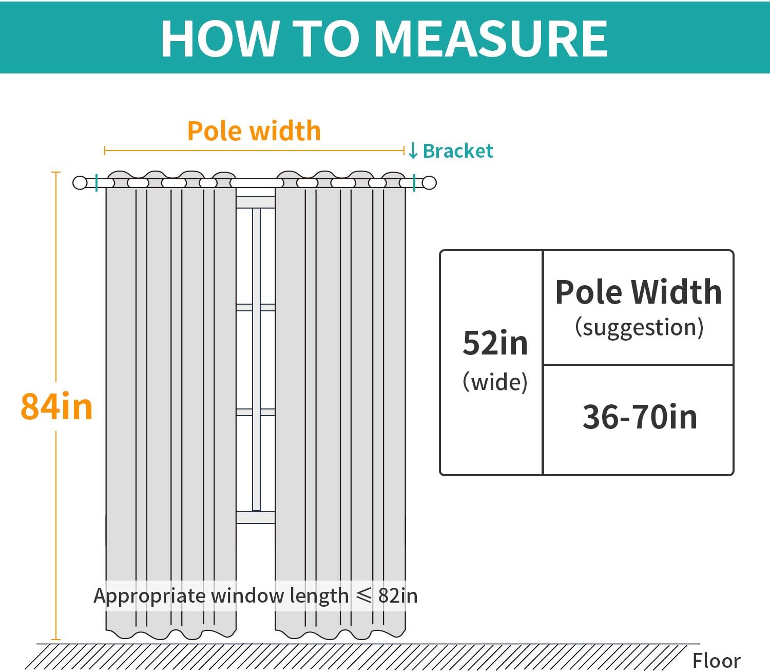 BUHUA Living Room Blackout Curtains with Elegant Vine Design Print 84 Inches Long Noise Reducing Curtains for Patio Door 52W×84L Black 2 Panels