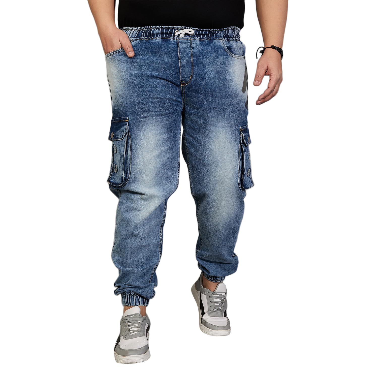 BigbananaPlus Size Men's Regular Fit Jeans