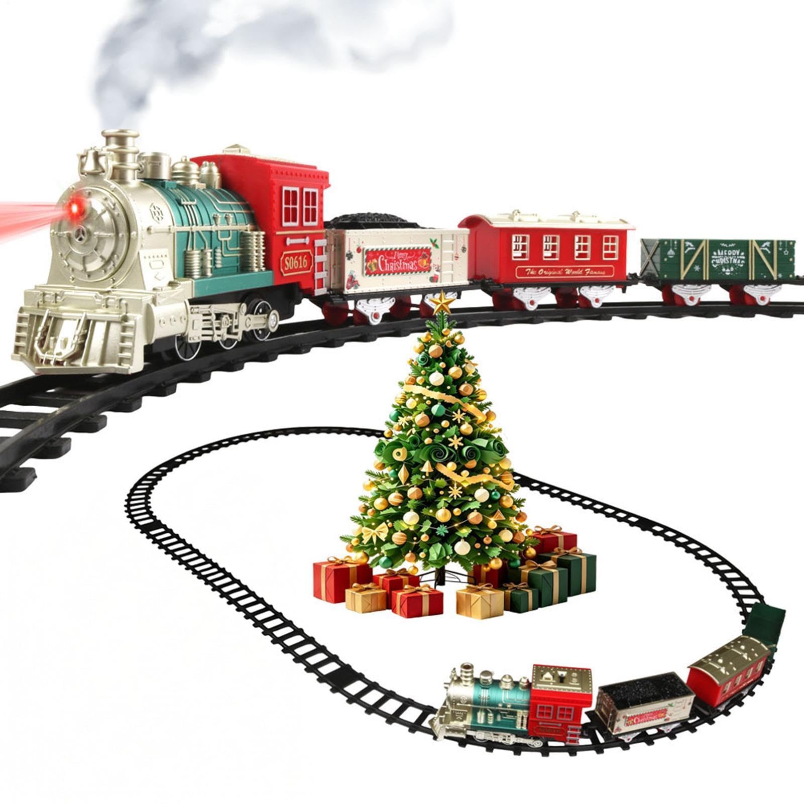 Generico Trenino di Natale - 18 pezzi vintage | Suono del fumo elettrico
