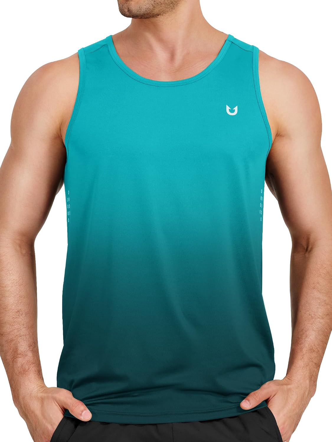 NORTHYARD Men's Tank Tops Workout Sleeveless Running Muscle Shirt Quick Dry