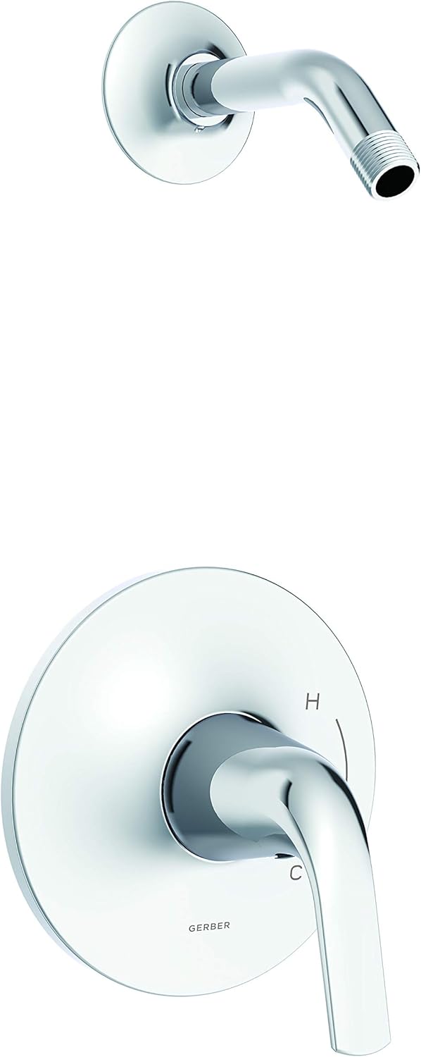 Gerber Plumbing Lemora Tub and Shower Trim Kit with Diverter Valve and Treysta Cartridge