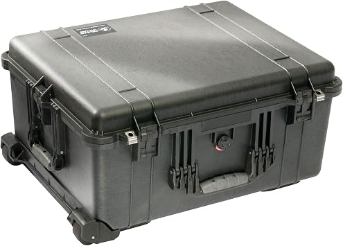 Pelican 1610 Case No Foam Black