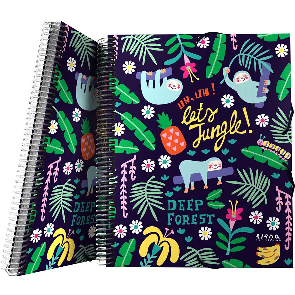 Jungle Elena Corredoira A4 PP Presentation Book 30 Pockets