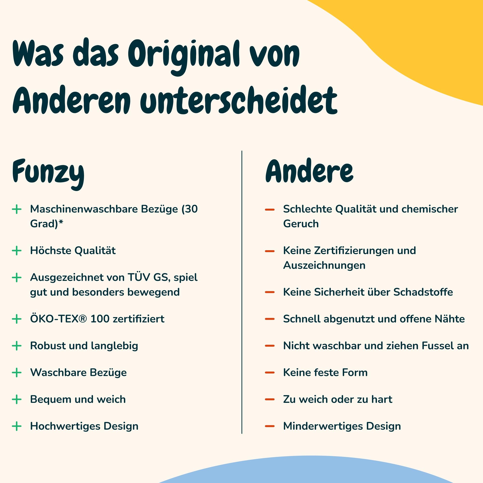 Funzy Spielsofa für Kinder - Das Original für kreatives Spielen, Modulare Spielcouch, Waschbarer Bezug, Robust und Langlebig, TÜV und Oeko-TEX 100 Zertifiziert mit 3 Jahren Garantie, Salbei Grün