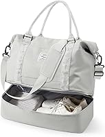 Vista 37 de Bolsa de viaje para mujer, bolsa deportiva para gimnasio, H-Negro