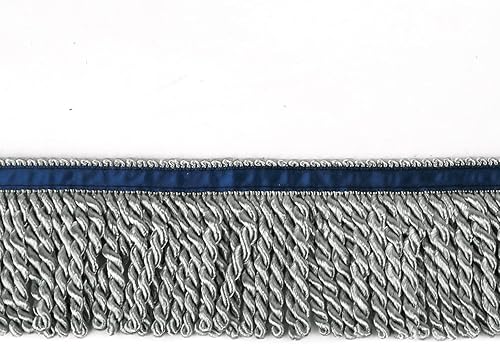 Miniatura 8 de Adornos y adornos de flecos de lingotes de 510 yardas x 2.5 pulgadas, adornos de tela para costura, decoración para ropa, flecos hebreos dorados con