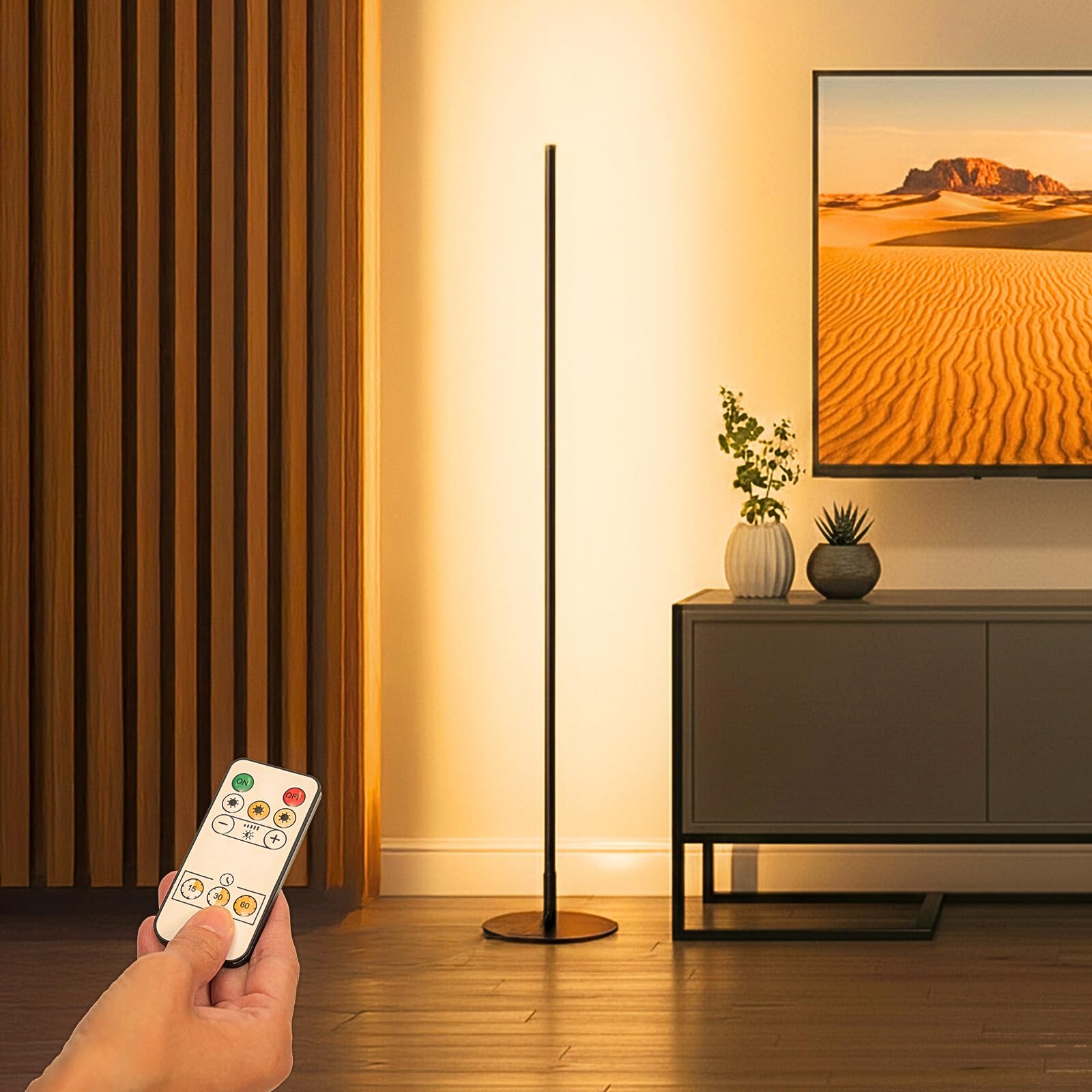 Amazon.co.jp : 藤井工房 LEDフロアライト スタンドライト 間接照明