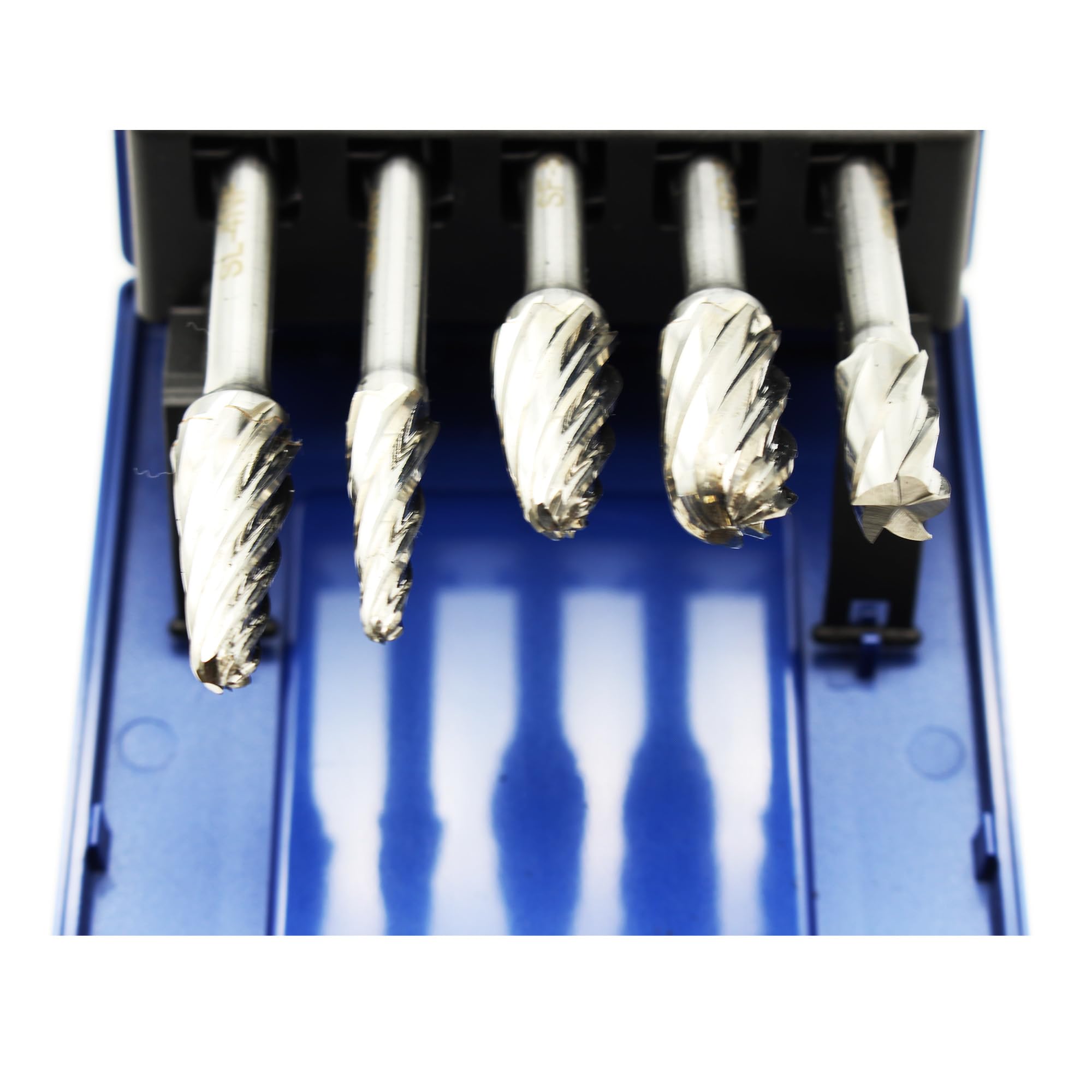 TEMO SC-3 NF Aluminum Cut Carbide Rotary Burr File 3/8" CyliBall 1/4" Shank — Amazon image 8