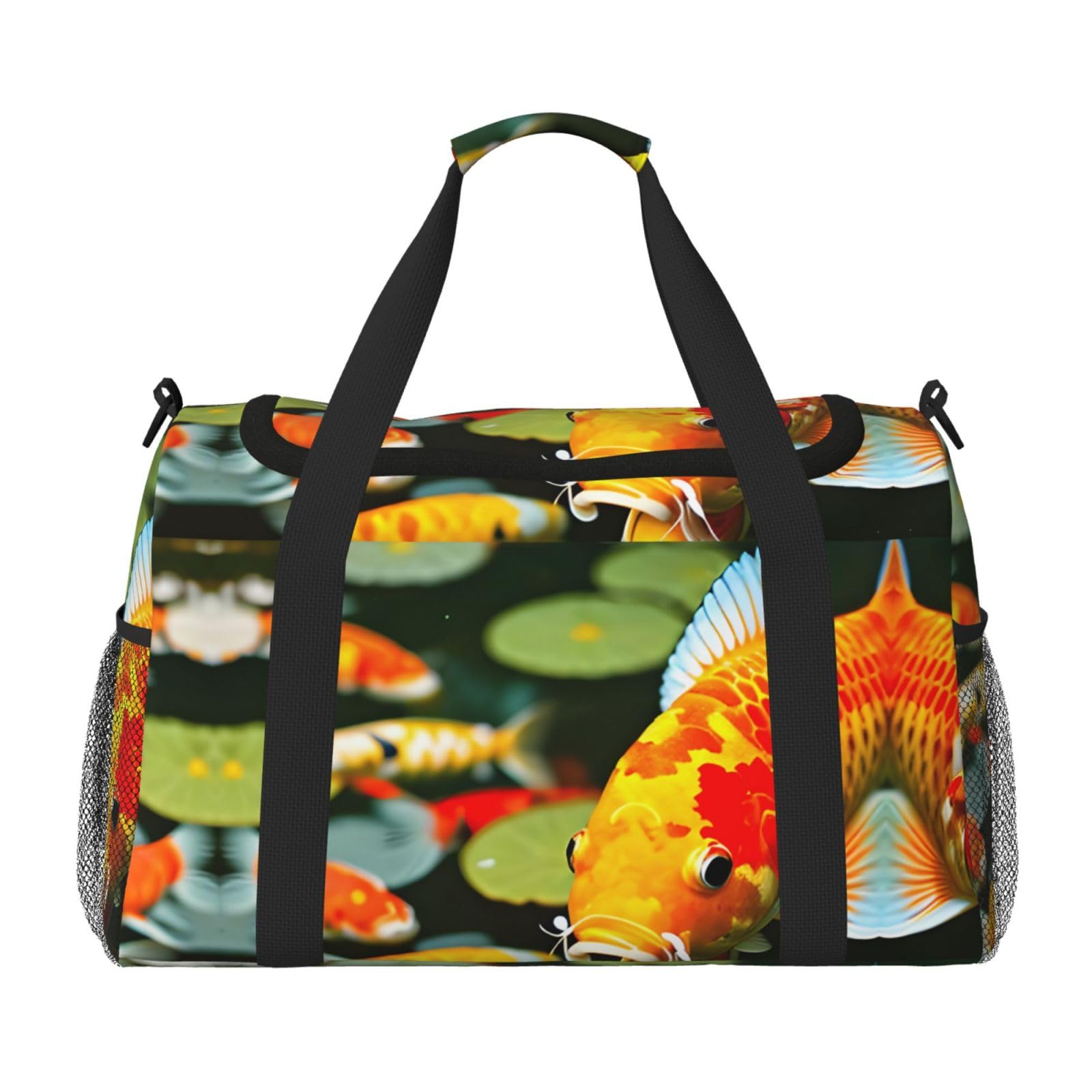 Sac de sport sous le siège noir anti-encombrement koï - 8