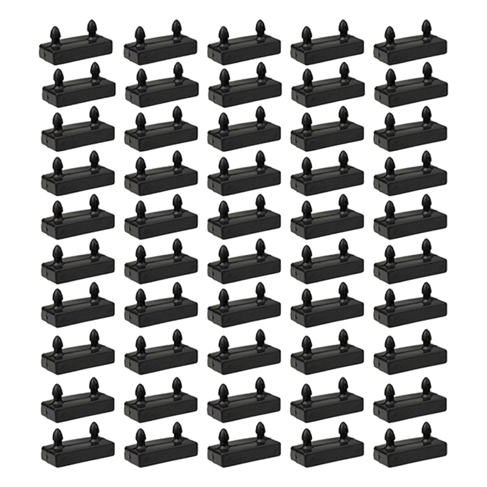 50Pcs Bed Slat Covers Hotel Replacement for Bed Support Double Beds Securing End Cap|Tables|Garden & Outdoor Furniture|Furniture-image-0