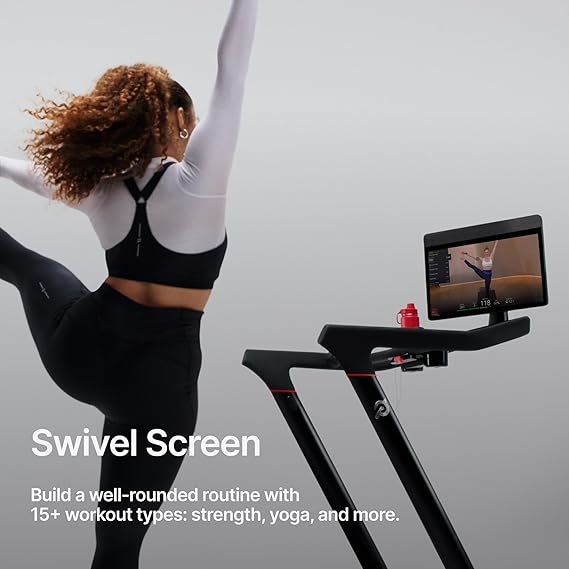 Peloton Cross Training Tread, Treadmill for Running, Walking, and Hiking with Manual or Auto-Incline Options and Immersive 24 HD Touchscreen, Exercise Equipment for Home Cardio and Strength Workouts