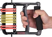 Vista 7 de Hand Exerciser,Finger Exerciser and Hand Strengthener for Hands,Finger,Wrist,Forearms and Thumbs Therapy,Black