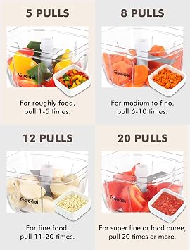 Manual Food Chopper and Quick Chopper Bundle