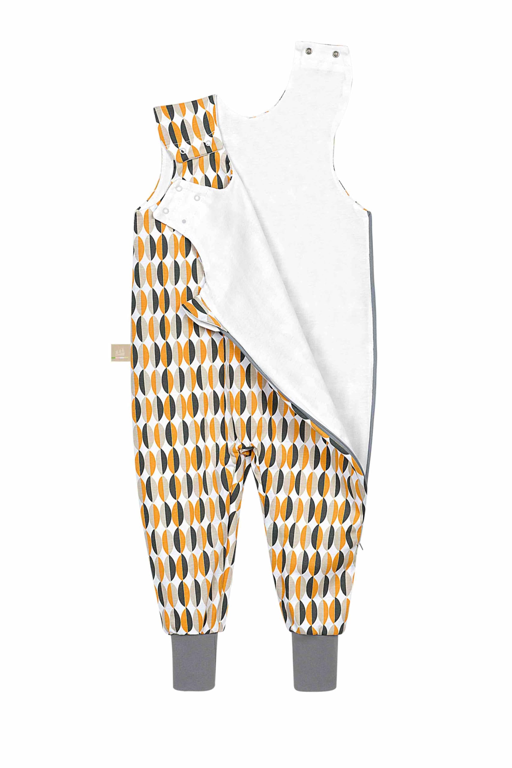 Odenwälder BabyNest Sommer Schlafsack mit Füßen/Hopsi/atmungsaktiv/0,5TOG/ideal für heiße Sommertag