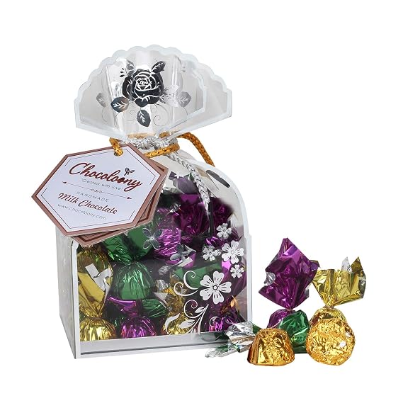 Chocoloony Chocolate Gift Pack with 40 pcs Milk Chocolate (240gm)
