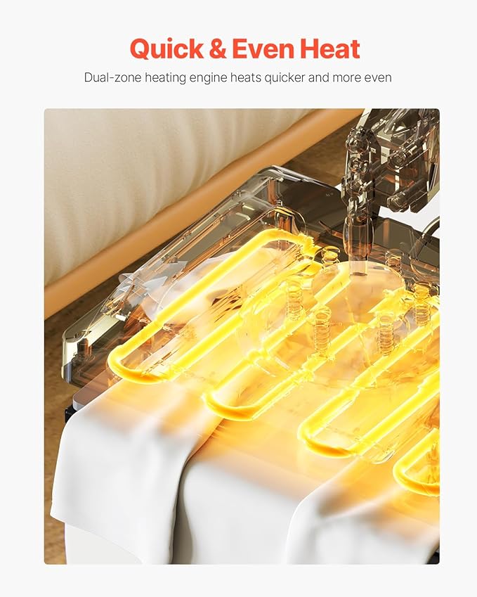 VEVOR Prensa Térmica 8 en 1 15x15 Pulgadas, Sublimación Digital miniatura 4